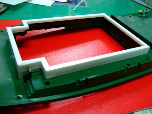 水槽外圍支架 假組合