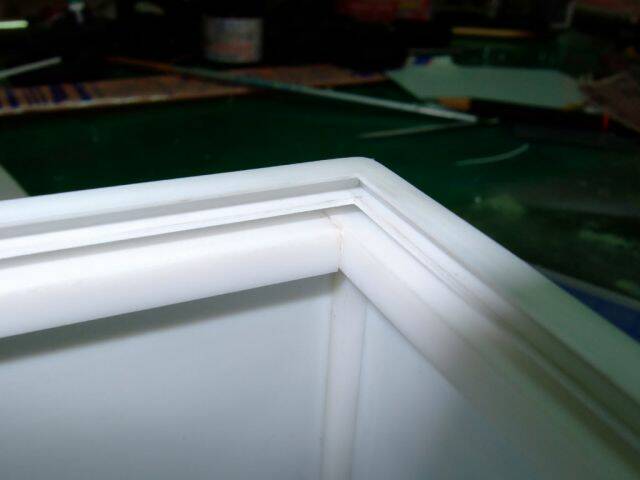 水槽箱滑蓋軌道製作 - 就是這個地方的設計