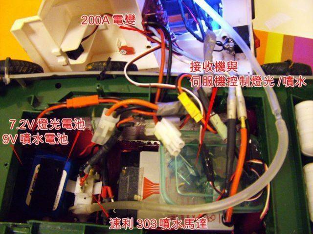 亂七八糟的線路,連我自己都快搞混