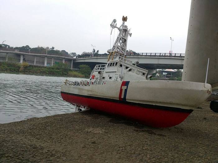 抵達折返點,無浪,甲板還保持乾燥