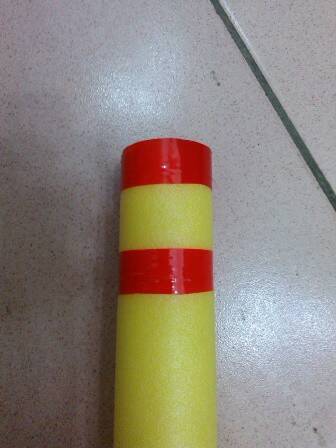 管頂用紅色膠布,這樣看起來比較明顯