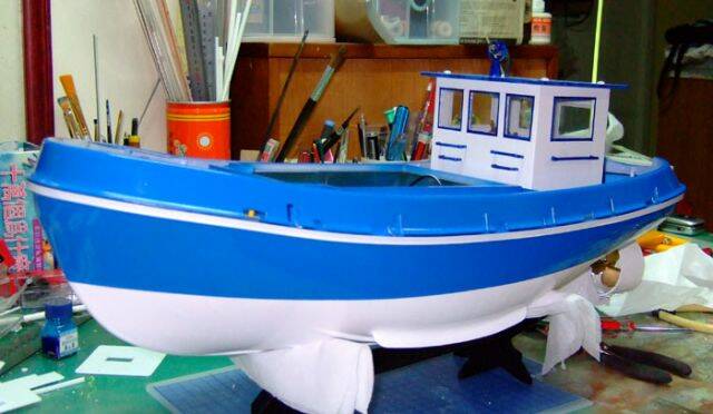 甲板假組合 2  (快完工了)