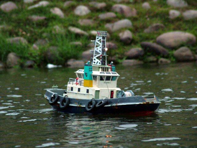 這回伺服機受潮，舵無法正常運作∼