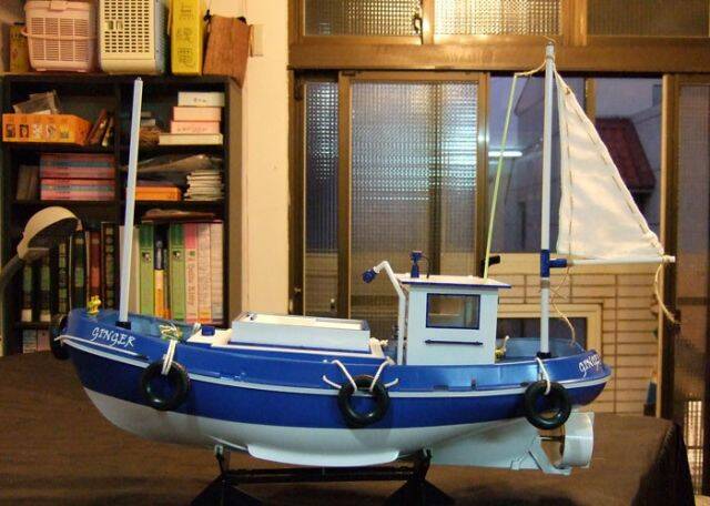 將紗巾綁上桅杆-感覺是不是很像