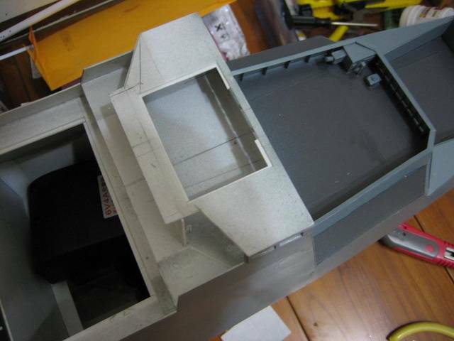 艦橋做錯..打掉重做!