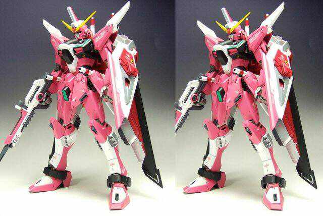 正義剛弹 .MG版 (有改內駕駛昌+電燈LED)