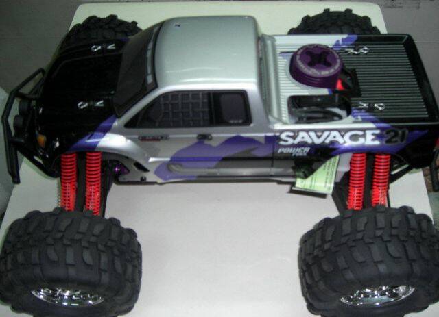 HPI SAVAGE 21 大腳車 附HPI 21級引擎