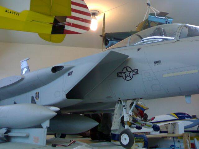 雙發的F-15,沙漠風暴塗裝