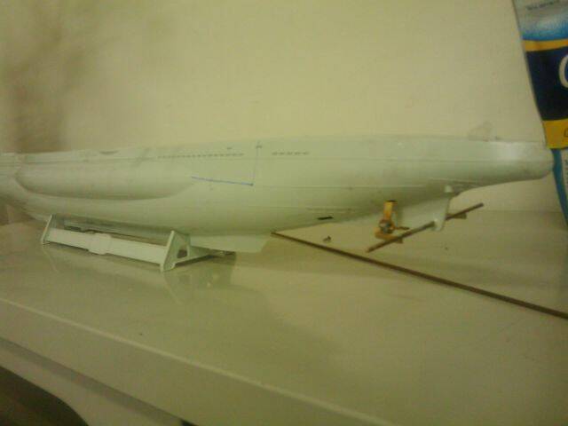 裝上船身看看 裝上船身看看