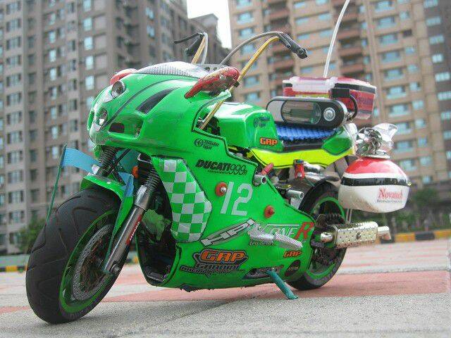 拉高手把及加裝音響(mp3)