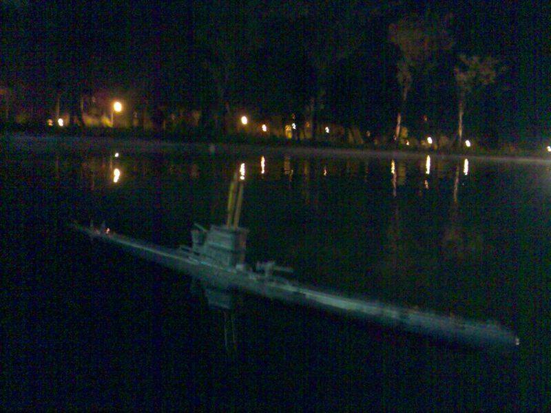 整修完成的小潛艇