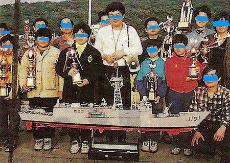 民國80年船賽時的留影