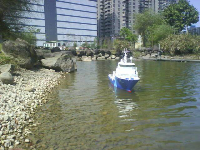 第二池有細小石頭