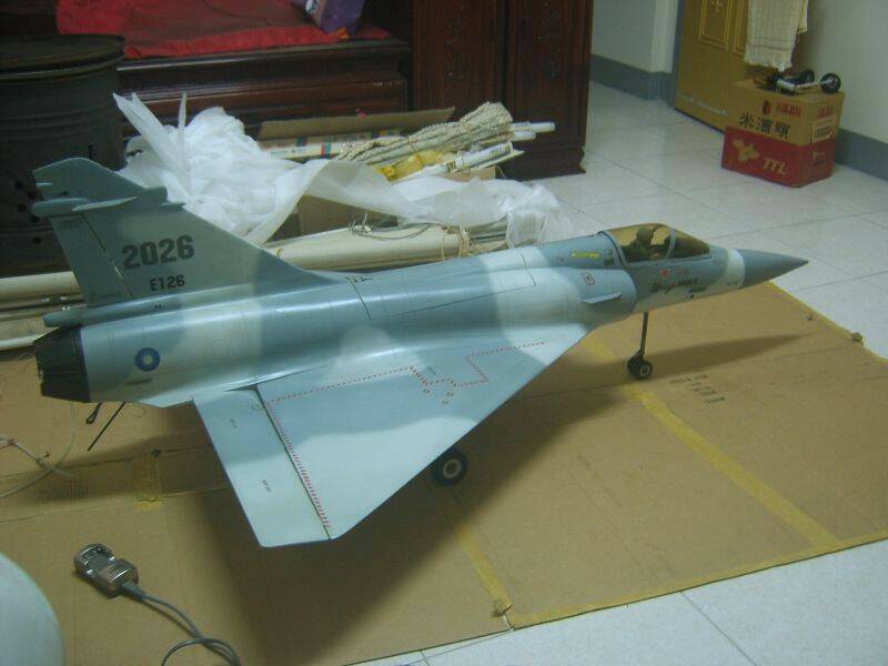 AD 幻象2000 - 电动导风扇飞机 - 台湾遥控模型