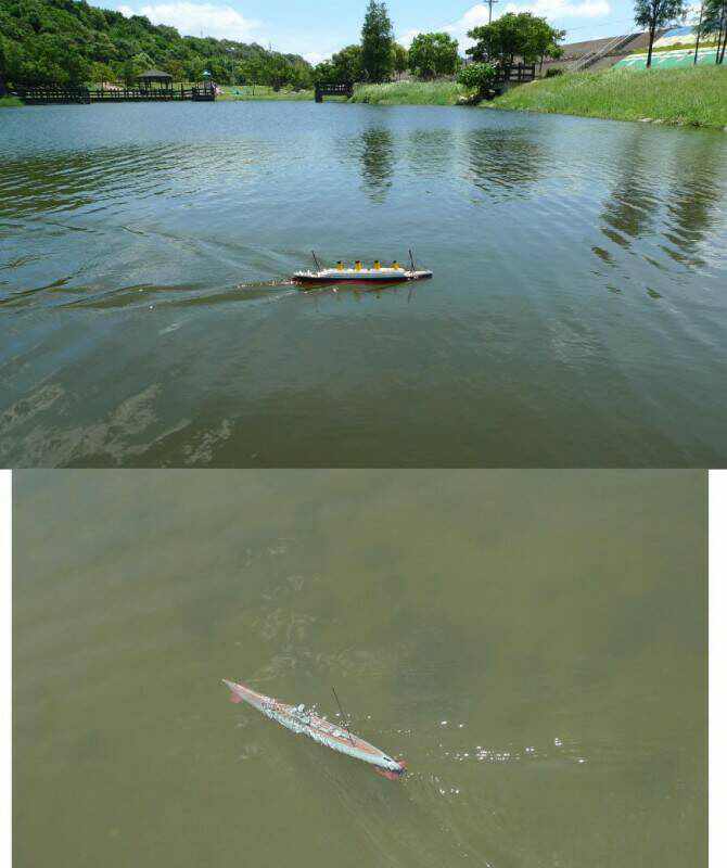 Xiou Lai兄弟檔的像真模型遙控船