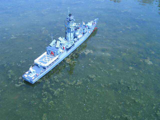 龜山水域優養化嚴重