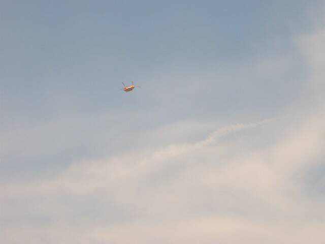 消防署空中警戒