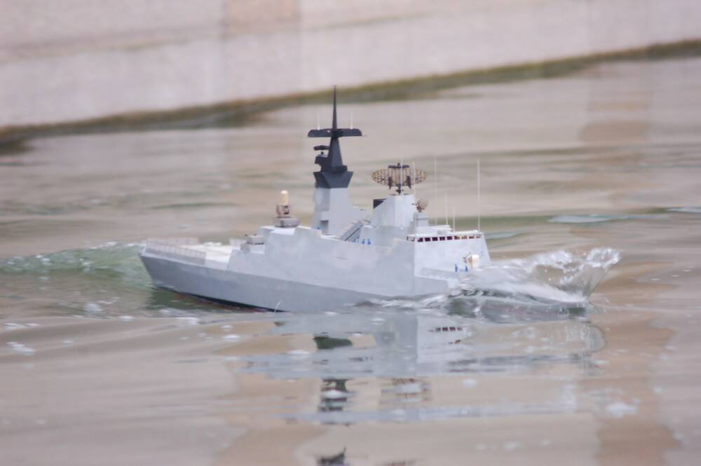 這小人站在海叢樹甲板上真危險