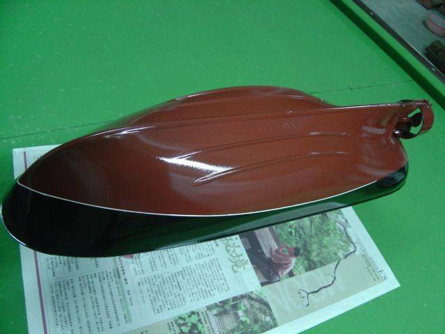 上透明漆--塗裝完畢