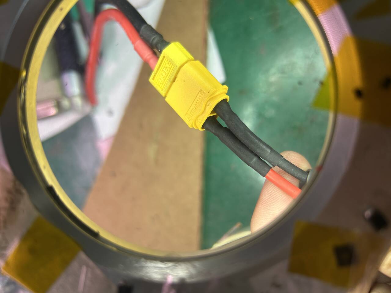 電變維修_8 接頭上熱縮套管.JPG 電變維修_8 接頭上熱縮套管.JPG